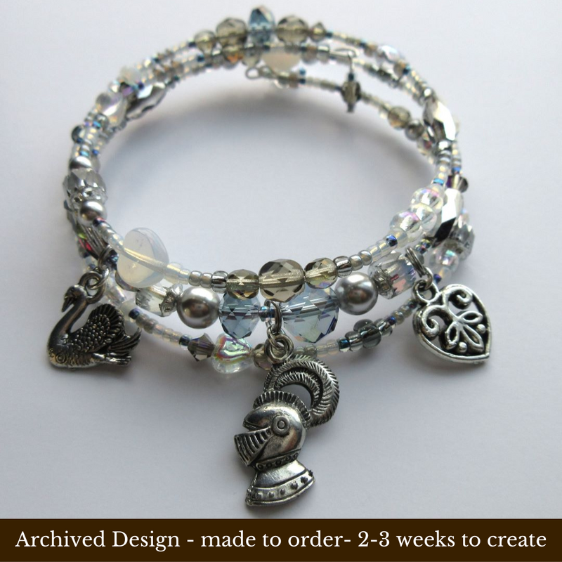The Swan Knight Bracelet inspired Wagner's Lohengrin. A meaningful gift for opera fans.