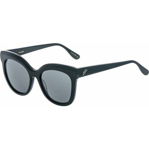 Bask Eyewear Luna Shiny Black/Grey Polarised Angle