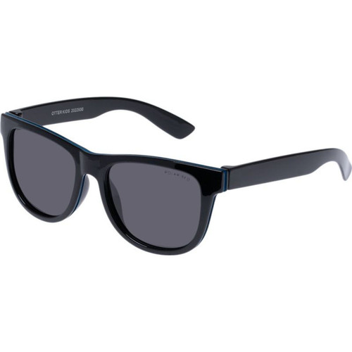Cancer Council Kids Otter Black Sunglasses Angle Image