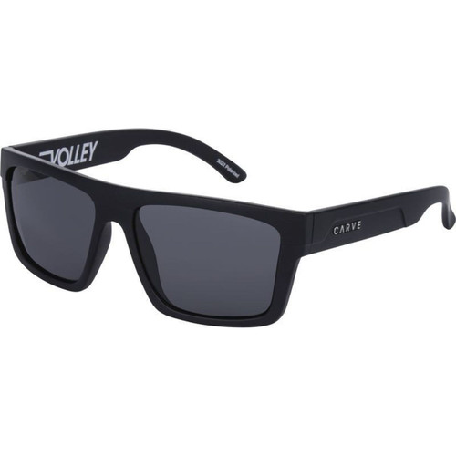 Carve Volley Matte Black Grey Polarised Angle