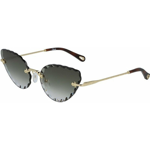 Chloe Rosie Cat Eye Gold/Khaki Gradient Lenses