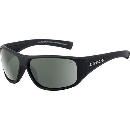 Dirty Dog Wicked Safety Glasses Satin Black Angle
