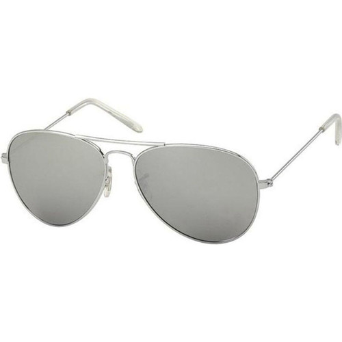 JS Eyewear 0504 Silver/Silver Mirror Lenses