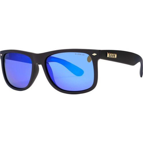 Liive El Capitan Matte Black Blue Angle