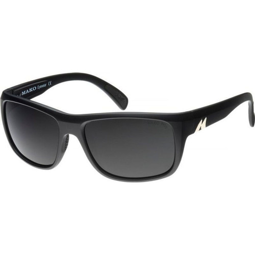 Mako Apex Matte Black/PC Grey Polarised Lenses