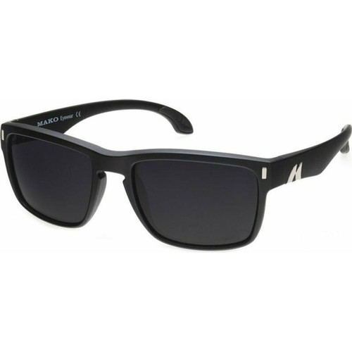 Mako GT Matte Black/Glass Grey Polarised Lenses