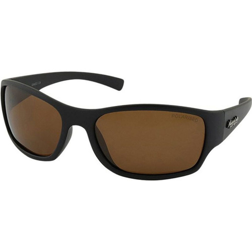 Mangrove Jacks Dingo Matte Black/Brown Polarised Lenses