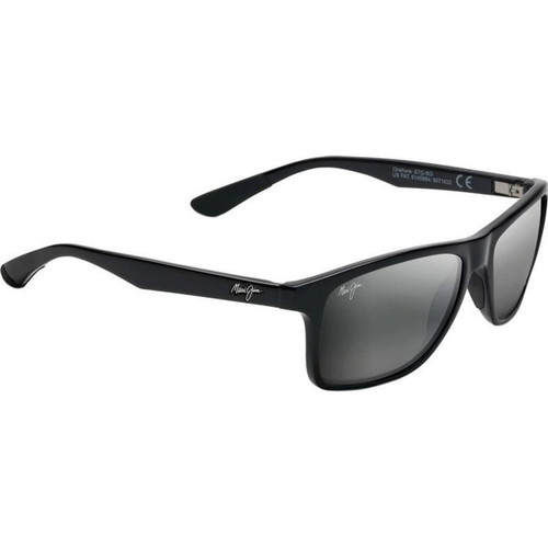 Maui Jim Onshore Gloss Black Neutral Grey Angle