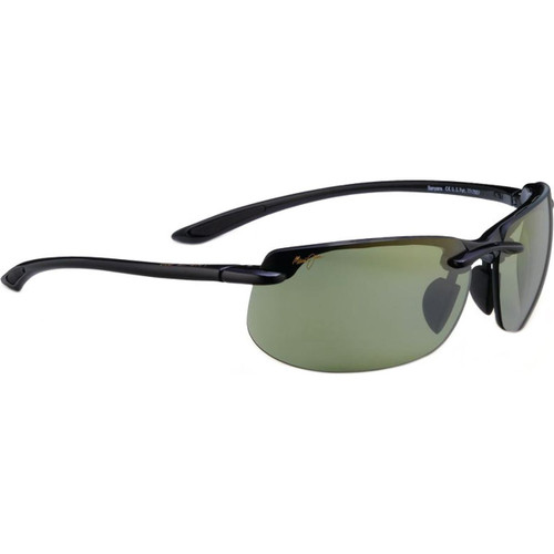 Maui Jim Banyans Gloss Black Maui HT Angle