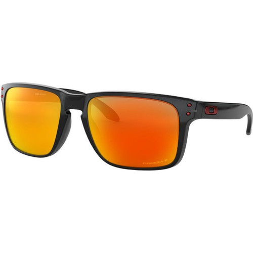 Oakley Holbrook XL Black Ink Prizm Ruby Polarised Angle