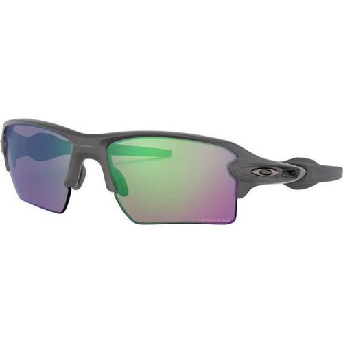 Oakley Flak 2.0 XL Steel Prizm Road Jade Angle