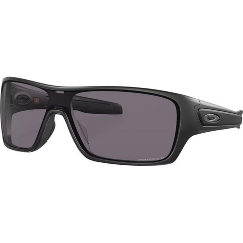 Oakley Turbine Rotor Matte Black Prizm Grey Polarised Angle