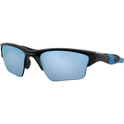 Oakley Half Jacket 2.0 XL Matte Black Prizm Deep Water Polarised Angle
