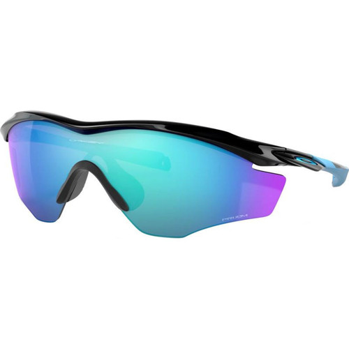 Oakley M2 Frame XL Black Prizm Sapphire Angle