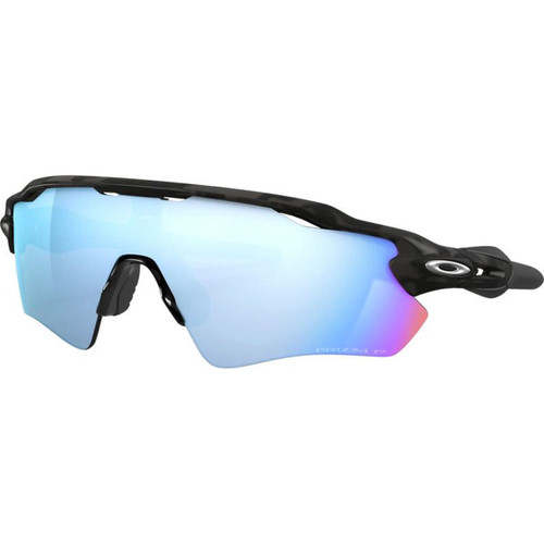 Oakley Radar EV Path Black Camo Prizm Deep Water Polarised Angle