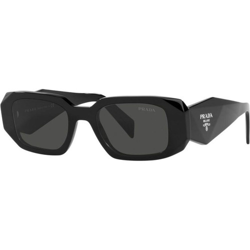 Prada 17WSF Black Dark Grey Angle