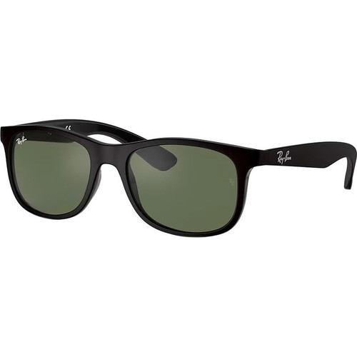 Ray-Ban Junior 9062S Matte Black Green Angle