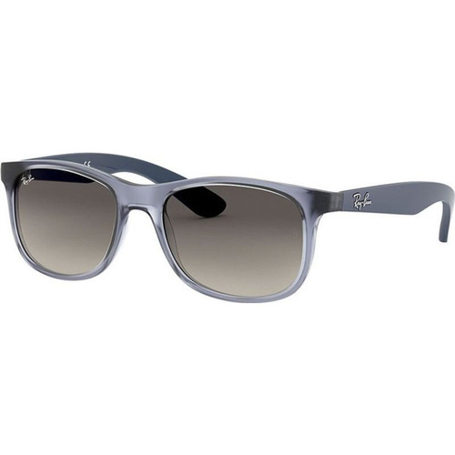 Ray Ban Junior 9062S Transparent Blue Grey Gradient Angle