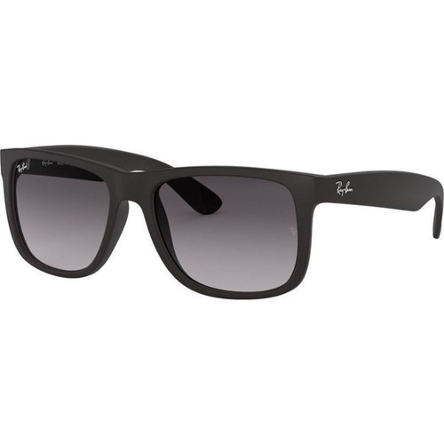 Ray-Ban Justin Classic RB4165 Black Rubber Grey Gradient Angle