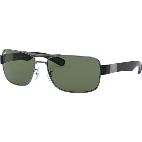Ray-Ban RB3522 Gunmetal Sunglasses Angle Image
