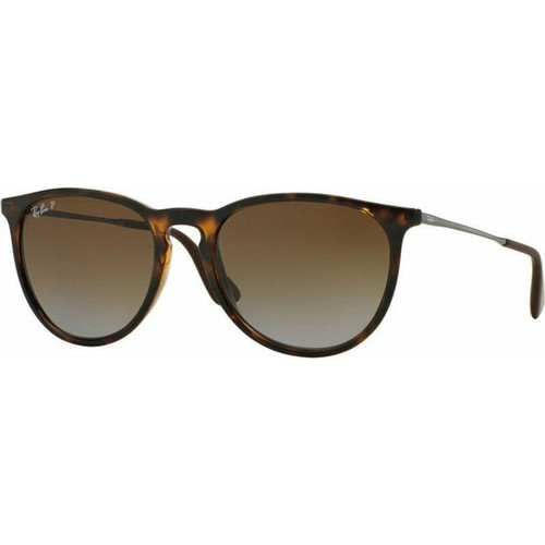 Ray-Ban Erika Classic RB4171F Light Havana Brown Polarised Angle