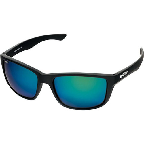 Spotters Rebel Matte Black Nexus Sunglasses Angle Image
