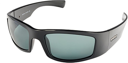 Spotters Coyote + Gloss Black/Carbon Glass Polarised Lenses