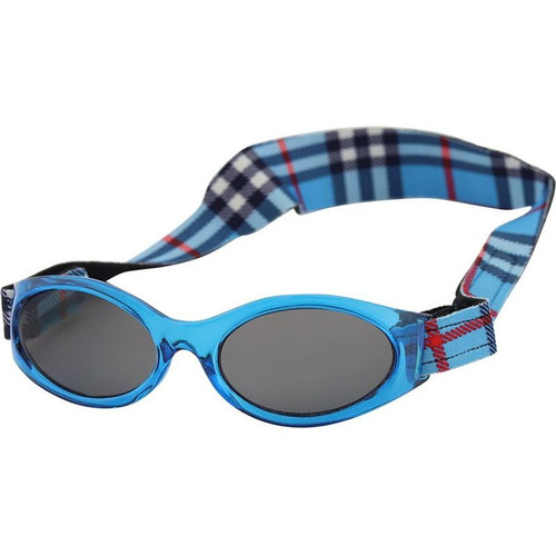 Style Eyes Kids Road Runner - Infant Crystal Blue/Grey Lenses