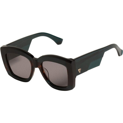 Valley Eyewear Coltrane Dark Sea Green Tort Angle