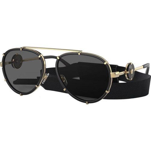 Versace VE2232 Black Dark Grey Angle