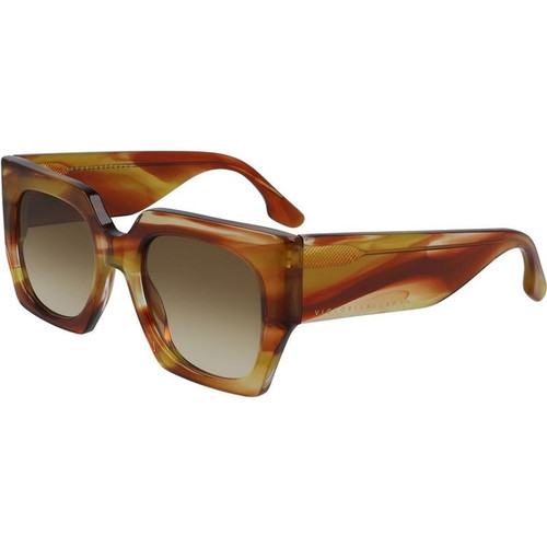 Victoria Beckham VB608S Honey/Brown Smoke Gradient Lenses