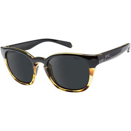 Zeal Optics Windsor Black Tortoise Dark Grey Polarised Angle