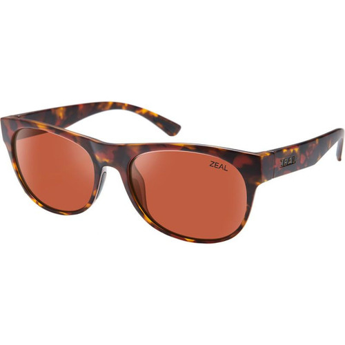 Zeal Optics Sierra Red Tortoise Rose Polarised Angle