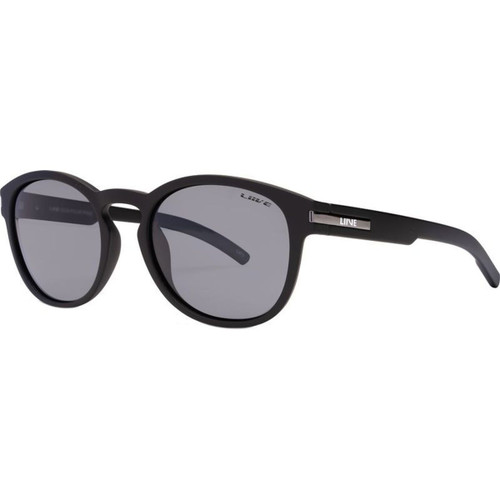Liive Agus Matte Black Grey Polarised Angle