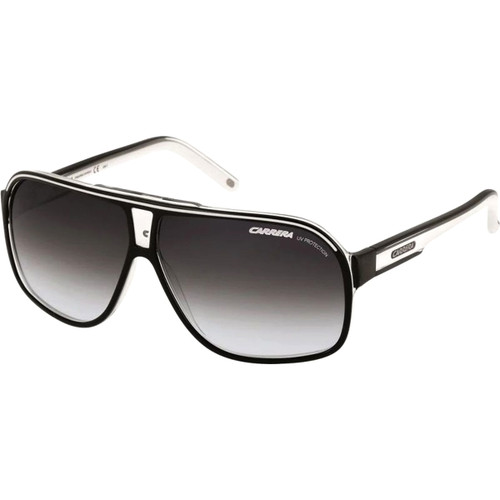 Carrera Grand Prix Black White Grey Gradient Polarised Angle