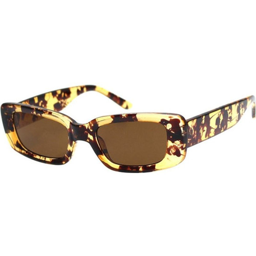 Reality Eyewear Bianca Honey Turtle/Brown Lenses