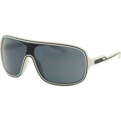 CE3 Shield | White and Black Shield/Smoke Lenses