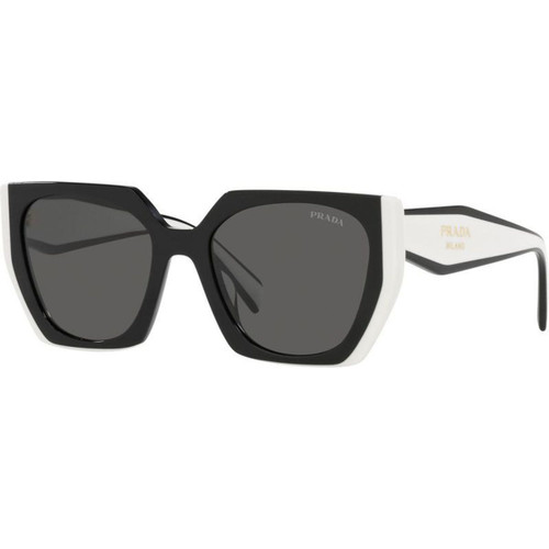 Prada PR15WSF Black Talc Dark Grey Angle