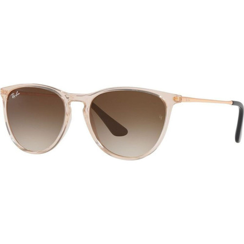 Ray-Ban Junior 9060S Light Brown Brown Gradient Angle