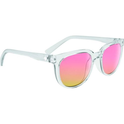 Spy Bewilder Translucent Light Grey Sunglasses Angle Image