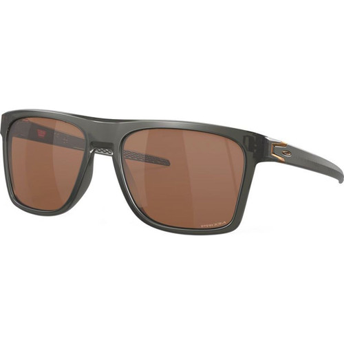 Oakley Leffingwell Grey Smoke Prizm Tungsten Angle