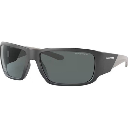Arnette AN4297 Snap II Matte Dark Grey Grey Polarised Angle