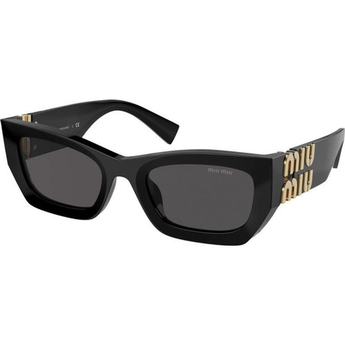 Miu Miu 09WS Black Dark Grey Angle