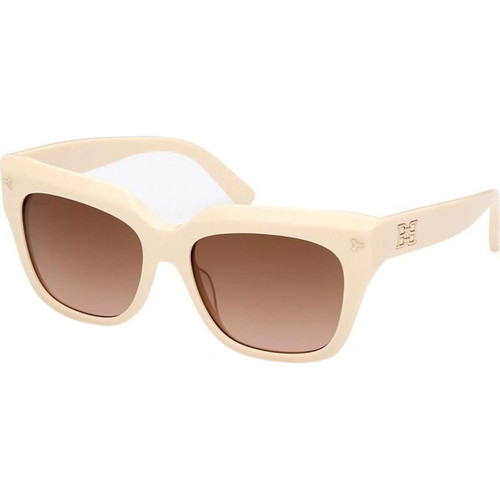 BALLY BY0096 Ivory Brown Gradient Angle