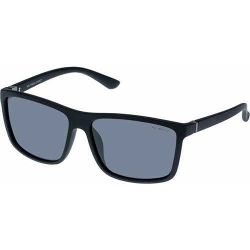 Cancer Council Arltunga Black Rubber Smoke Polarised Angle