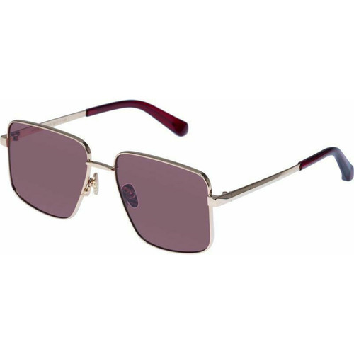 Karen Walker Nada Oxblood Maroon Angle