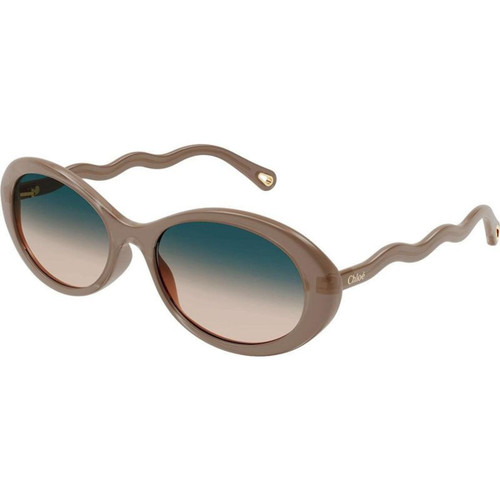 Chloe CH0088S Nude Green Gradient Angle