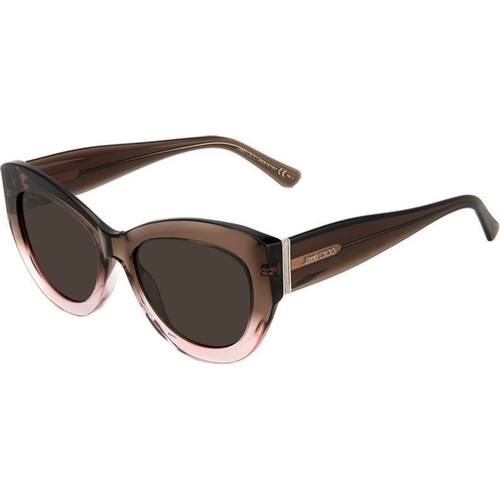 Jimmy Choo Xena Brown Nude Brown Angle