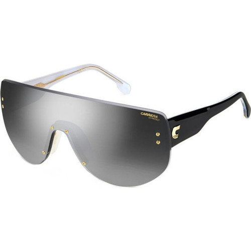 Carrera Flaglab 12 Silver Black Angle