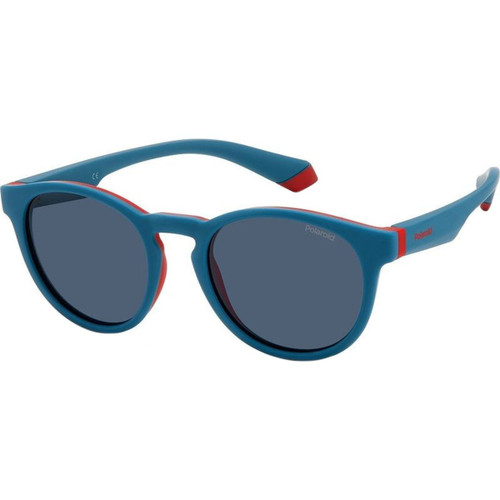 Polaroid Kids PLD 8048/S Teal Red Blue Polarised Angle